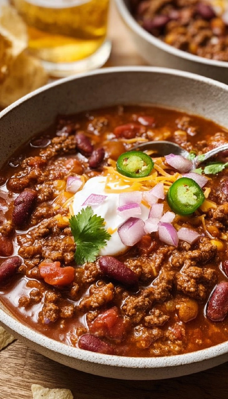 How to Make Homemade Chili (Ground Beef and Beans)