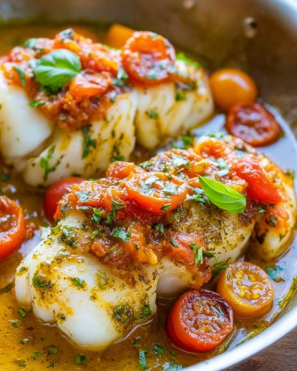 Pan-Seared Cod Recipe (with The Best Tomato Basil Sauce)