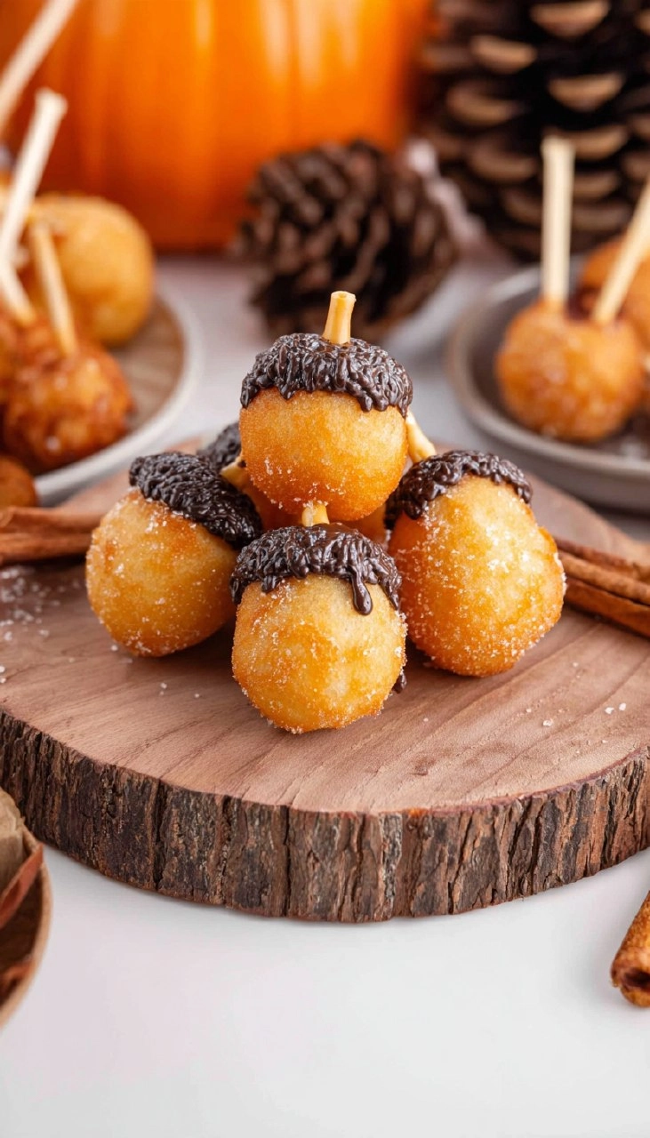 Acorn Donut Holes 65 Acorn Donut Holes
