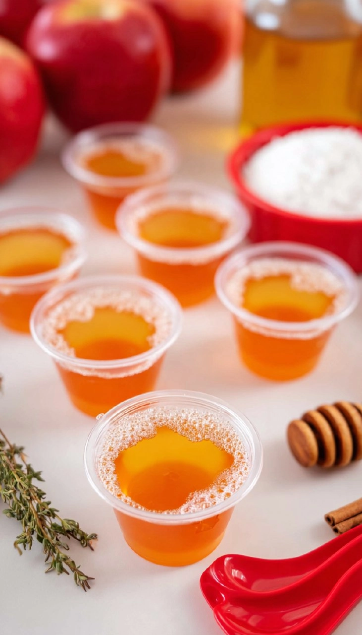 Apple Cider Jello Shots