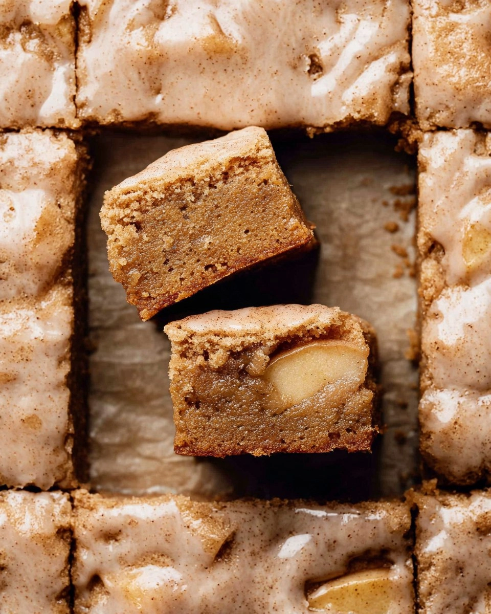 Apple Cinnamon Blondies
