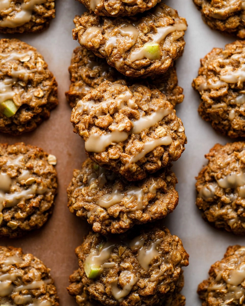 Apple Cinnamon Oatmeal Cookies