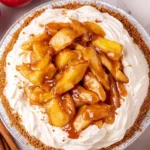 Creamy-No-Bake-Apple-Cheesecake-Pie-Recipe