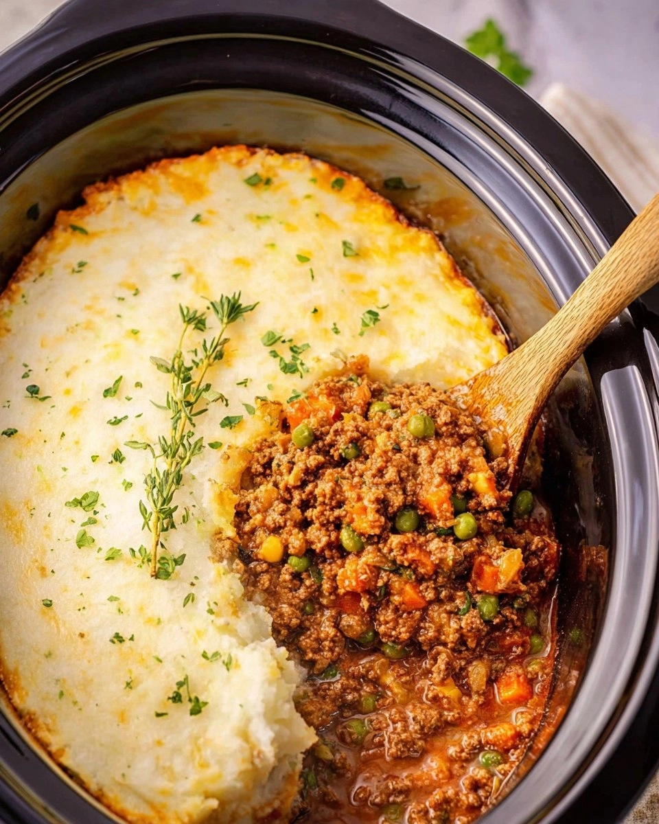 Crockpot Shepherd Pie
