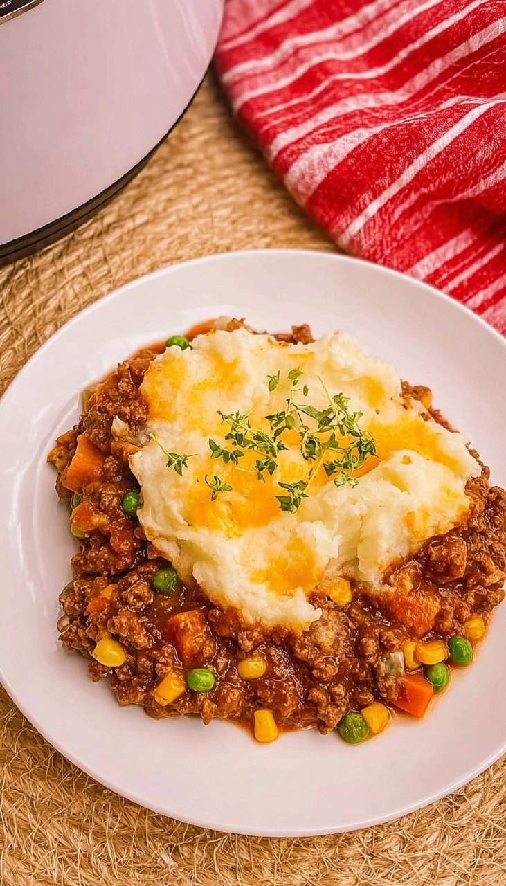 Crockpot Shepherd Pie