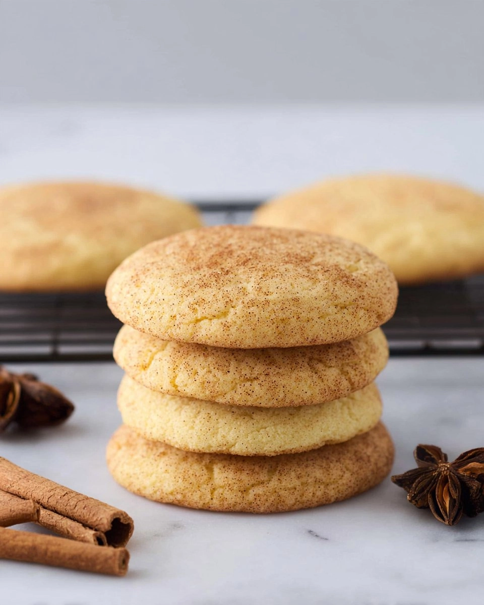 Fall Spice Snickerdoodle Cookies
