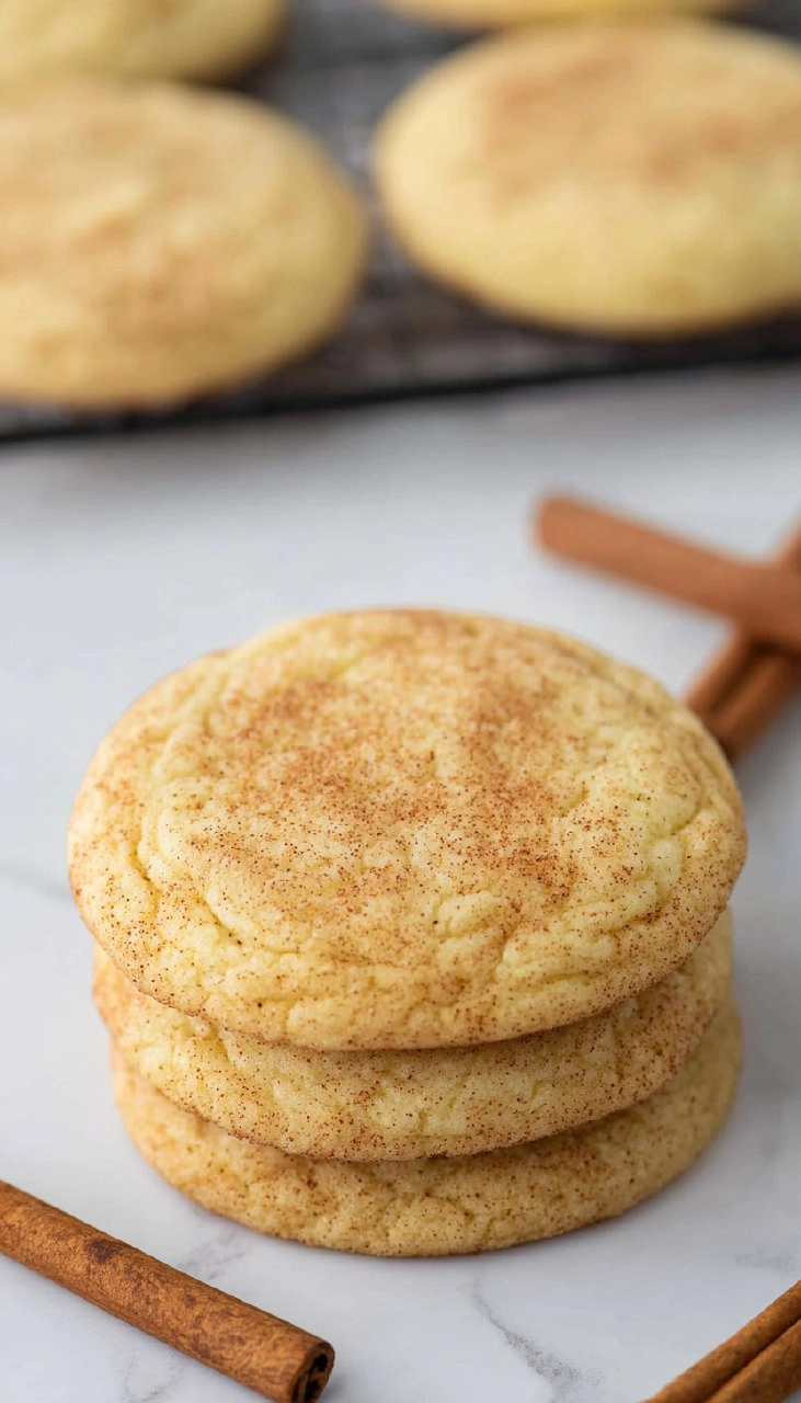 Fall Spice Snickerdoodle Cookies