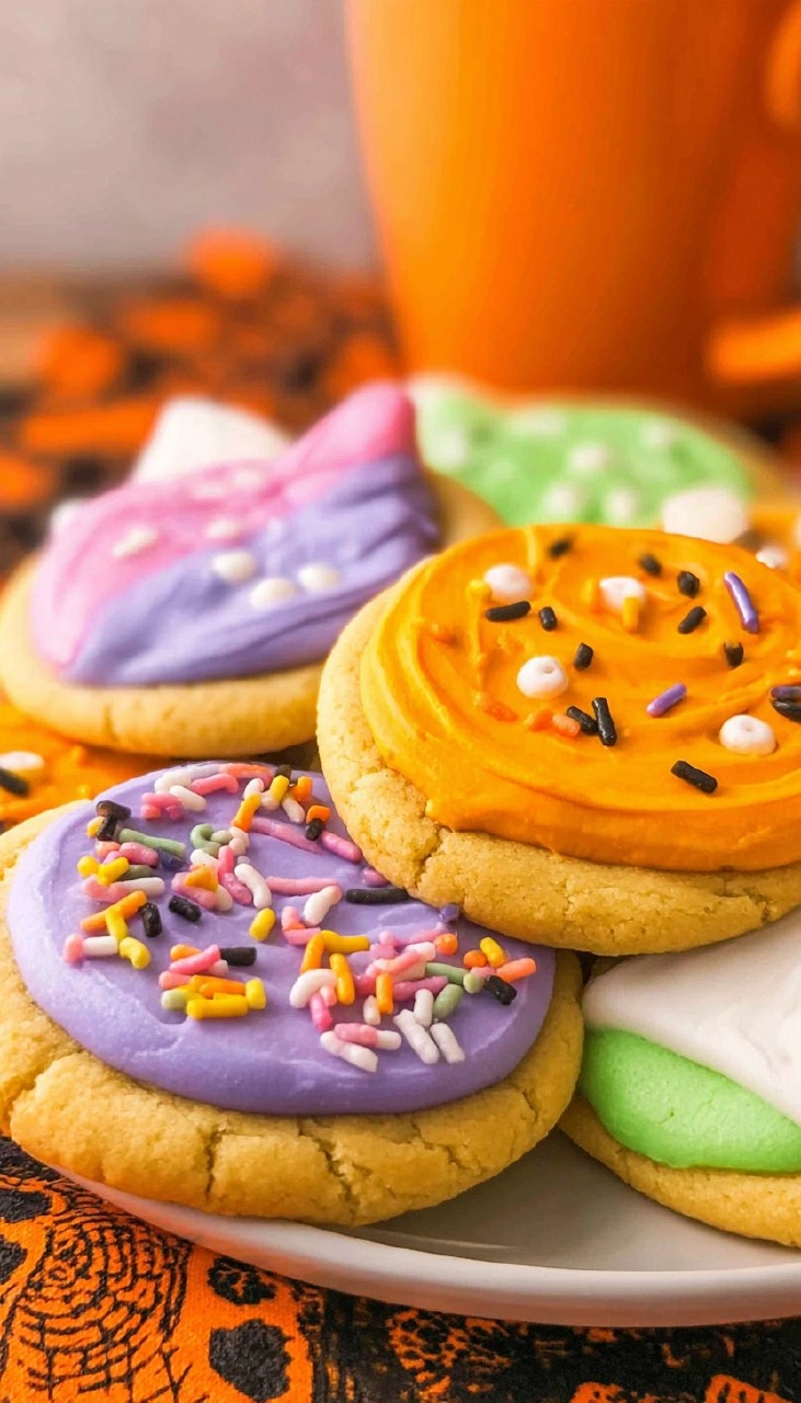 Halloween Sugar Cookies (Lofthouse Style!)
