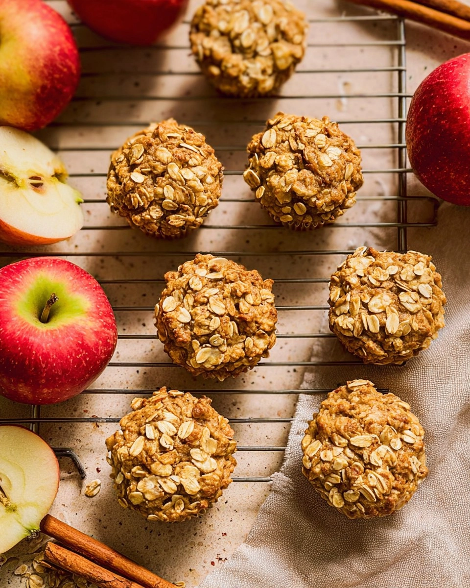 Healthy Apple Oatmeal Muffins (One Bowl) 1 Healthy-Apple-Oatmeal-Muffins-One-Bowl-Recipe