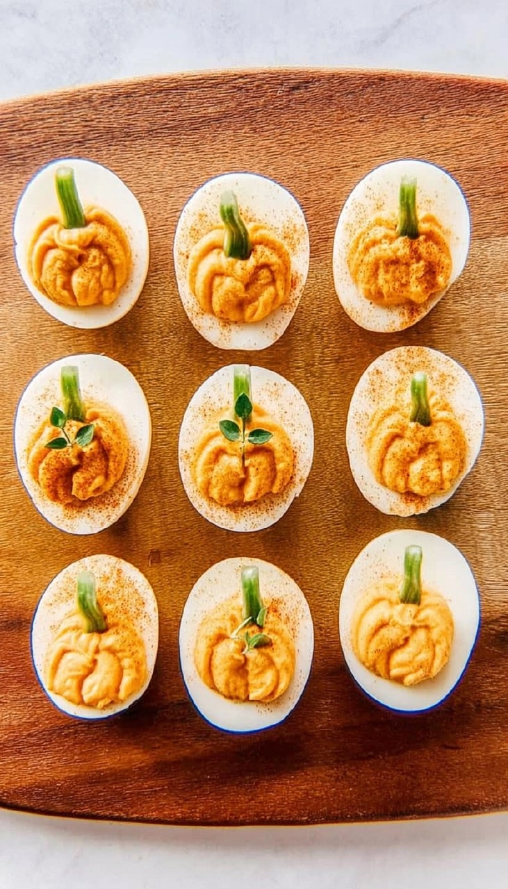 Pumpkin Deviled Eggs 100 Pumpkin Deviled Eggs
