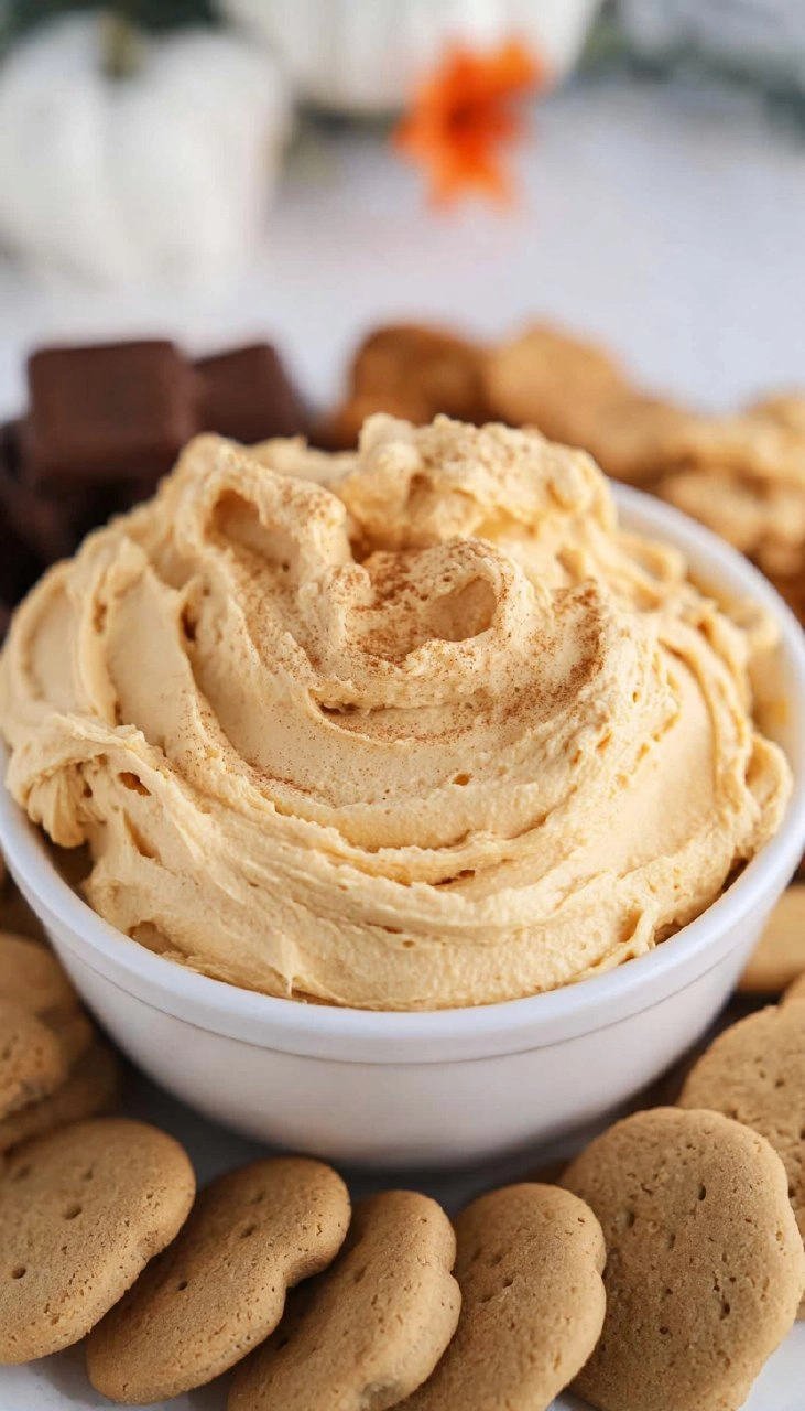 Pumpkin Fluff Dip