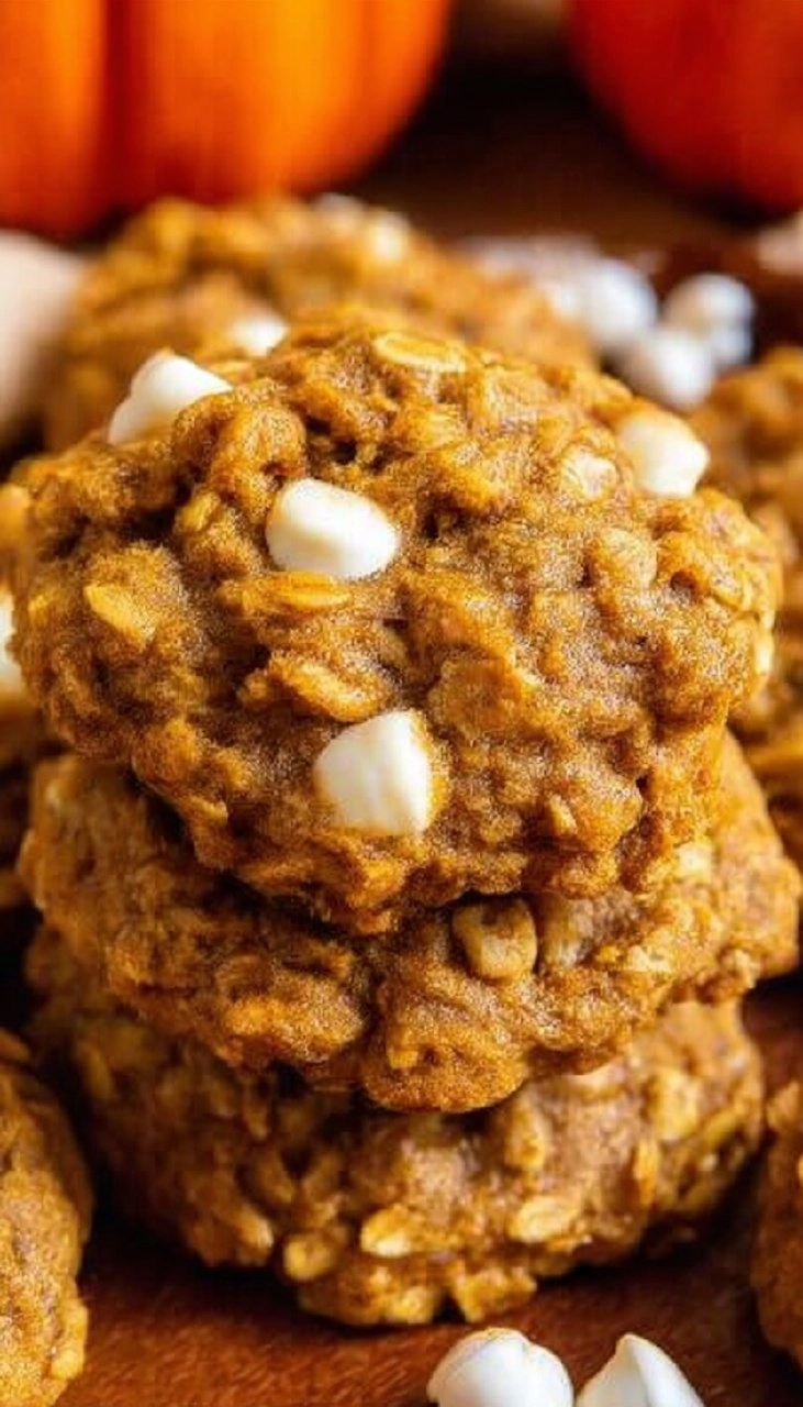 Pumpkin Oatmeal Cookies