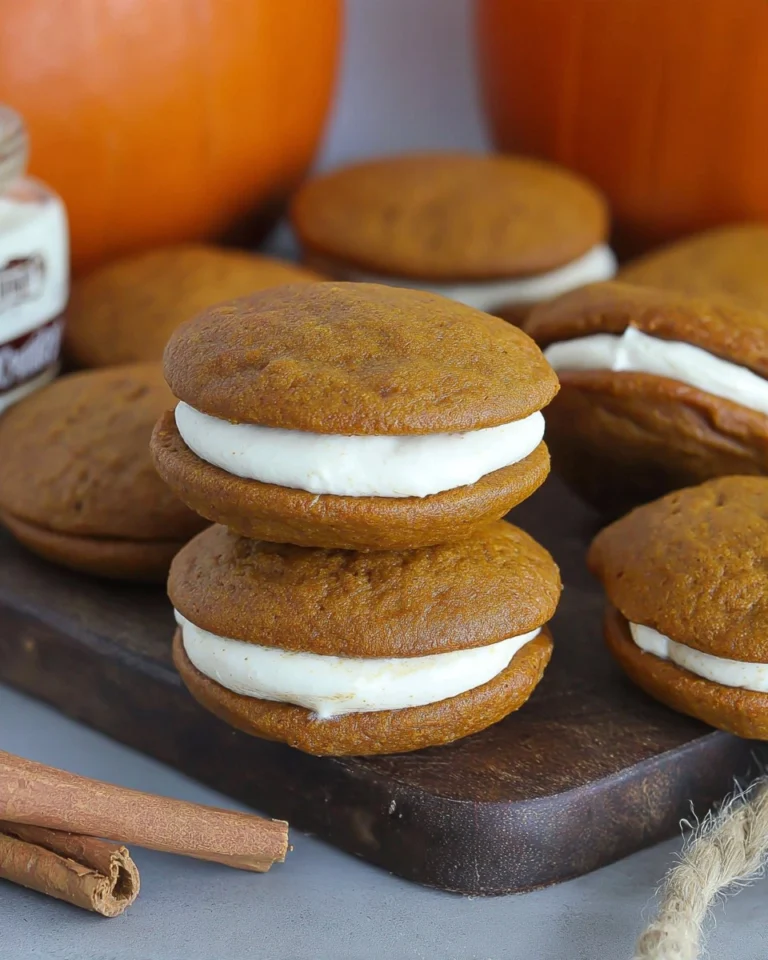Pumpkin-Whoopie-Pies-with-Cream-Cheese-Filling-Recipe