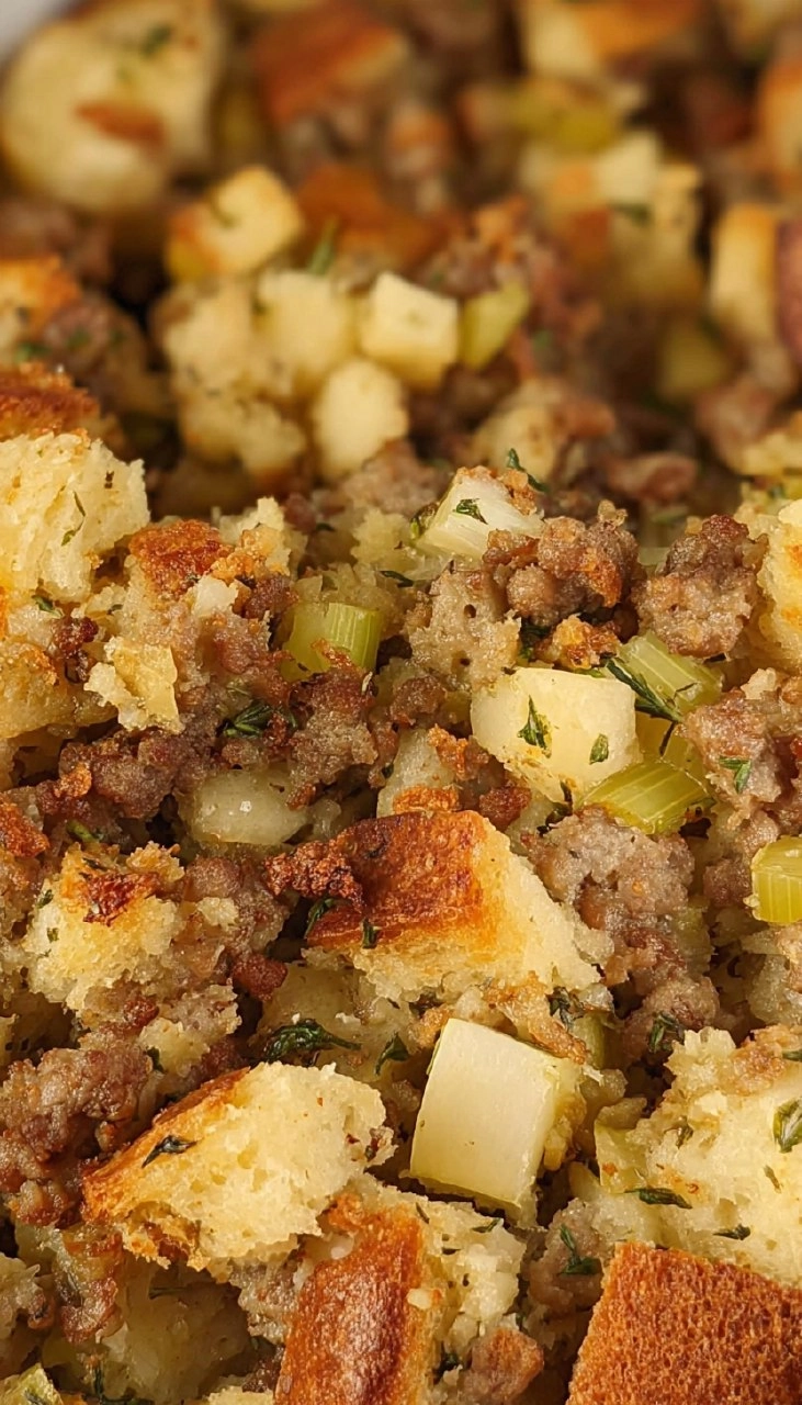 Best Sausage And Apple Stuffing