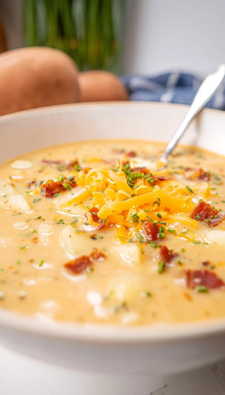 Crockpot Crack Potato Soup