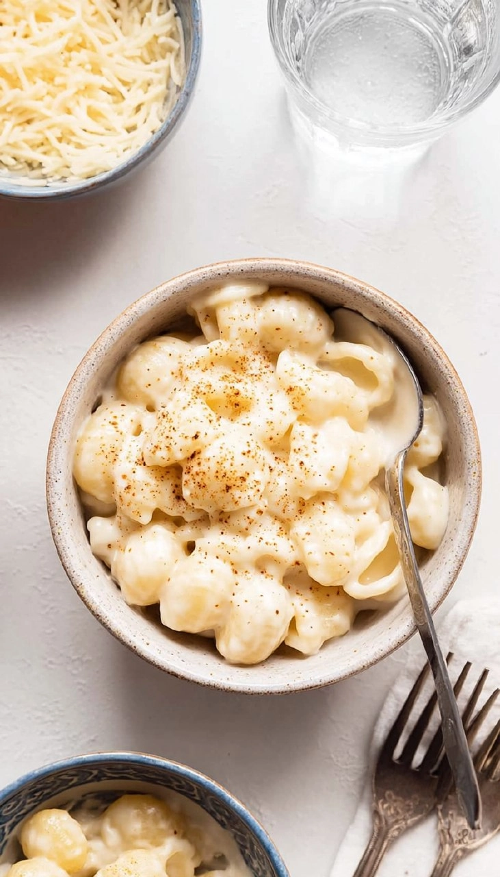The Creamiest White Cheddar Mac and Cheese