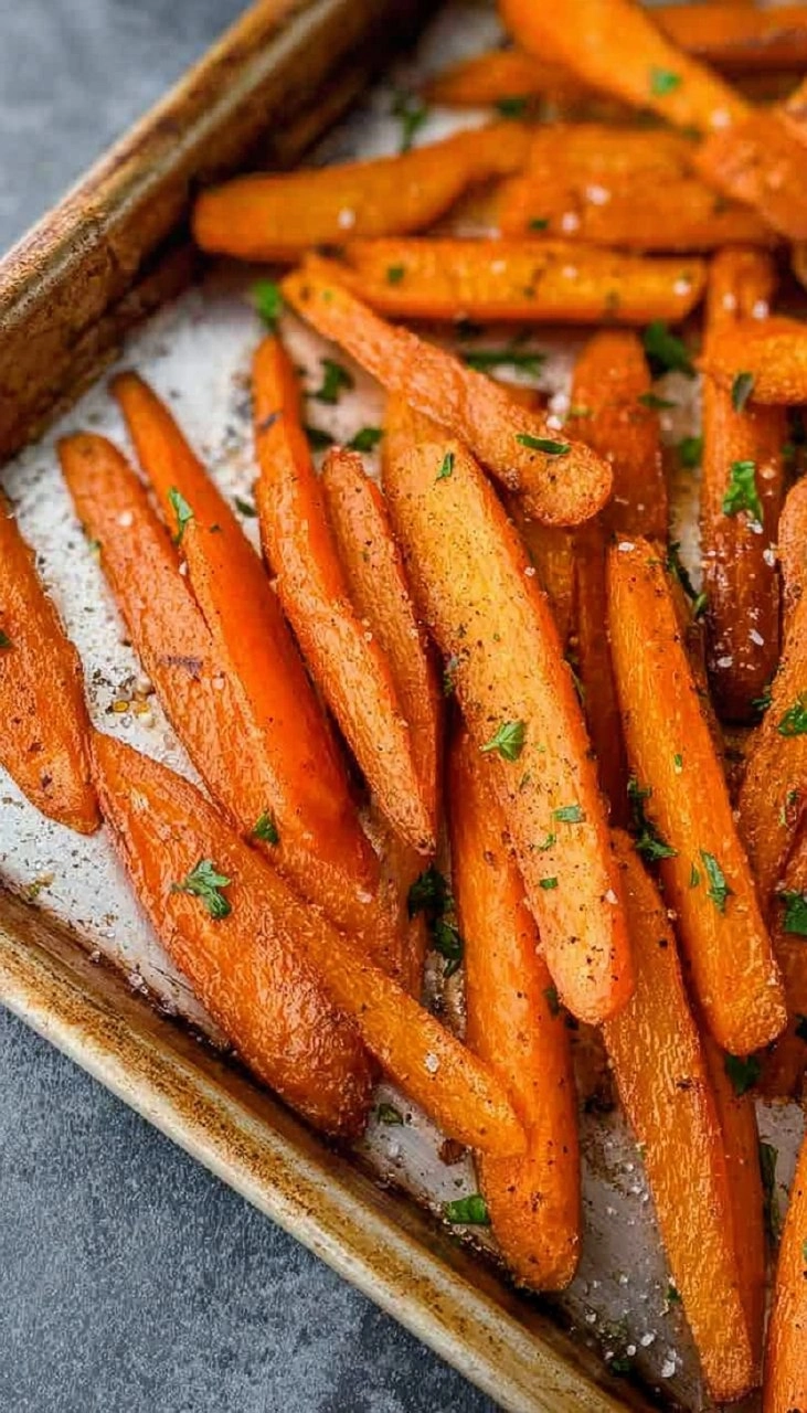 Three Ingredient Honey Roasted Carrots