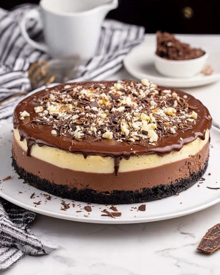 Triple-Chocolate-Cheesecake-Recipe